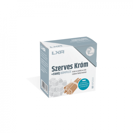 LXR SZERVES KRÓM+FAHÉJ KOMPLEX KAPSZULA - 60 X LXR SZERVES KRÓM+FAHÉJ KOMPLEX KAPSZULA - 60 X